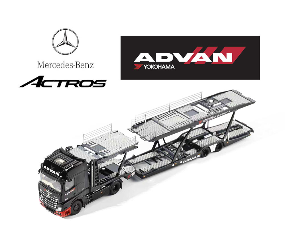 Preorder) GCD 1:64 Mercedes-Benz AMG Actros Auto ADVAN Yokohama