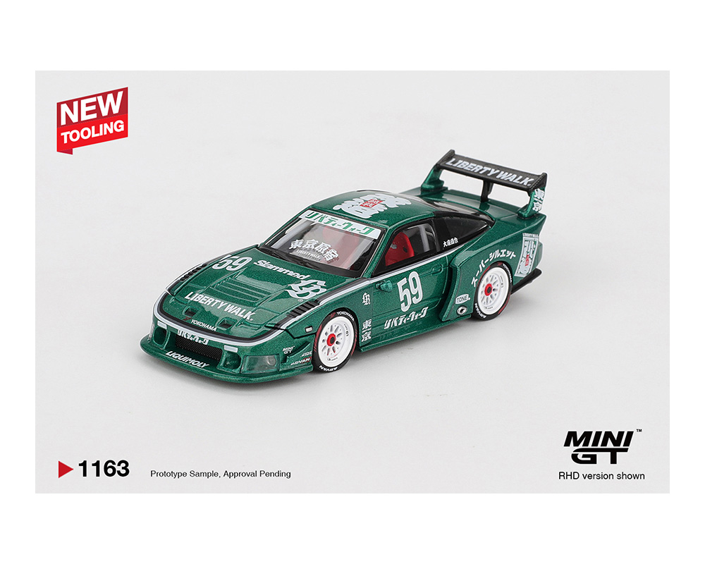 ミニカー MINI GT LBWK - NISSAN 180SX TAS 2026 Preorder) Mini GT 1:64 Nissan LB-Super Silhouette 180SX 2026 TAS