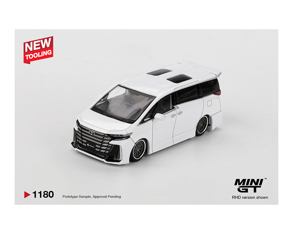 Preorder) Mini GT 1:64 Toyota Alphard 40 KUHL - White - NEW