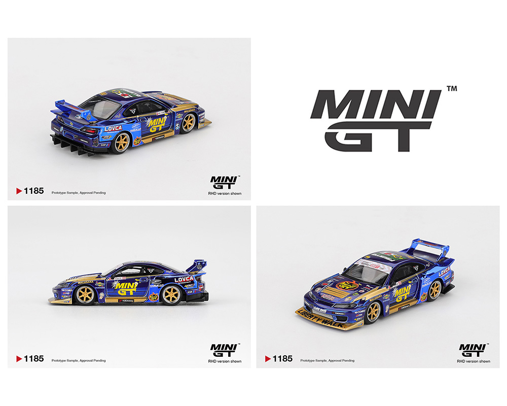 Preorder) Mini GT 1:64 Nissan LB-Super Silhouette S15 SILVIA #555