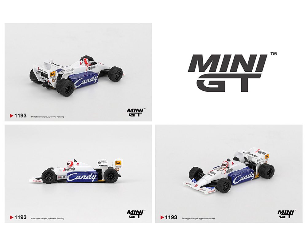 (Preorder) Mini GT 1:64 Toleman TG184 #20 Johnny Cecotto 1984 Monaco Grand Prix