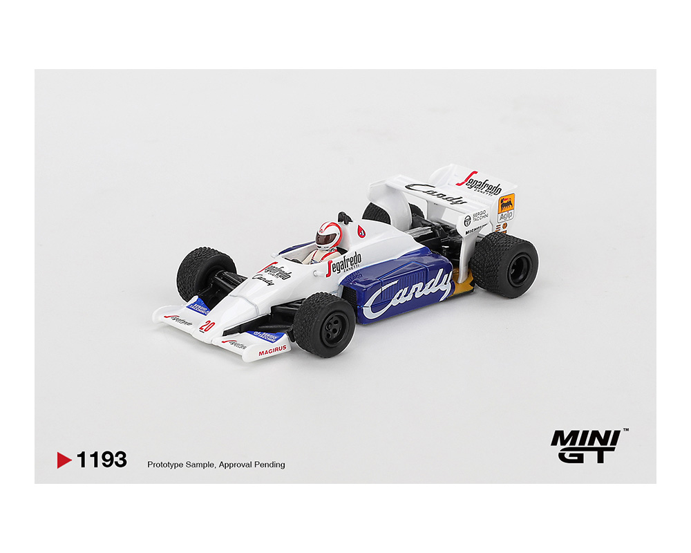 (Preorder) Mini GT 1:64 Toleman TG184 #20 Johnny Cecotto 1984 Monaco Grand Prix - Image 2
