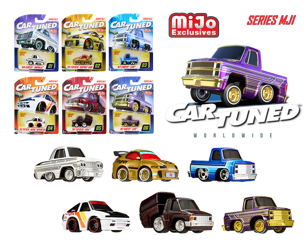 CarTuned 1:64 Mijo Exclusives Series MJ1 Assortment of 6 Limited