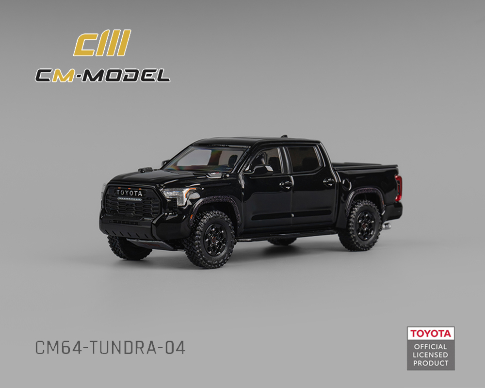 Preorder) CM Model 1:64 Toyota Tundra - Black - Limited Edition