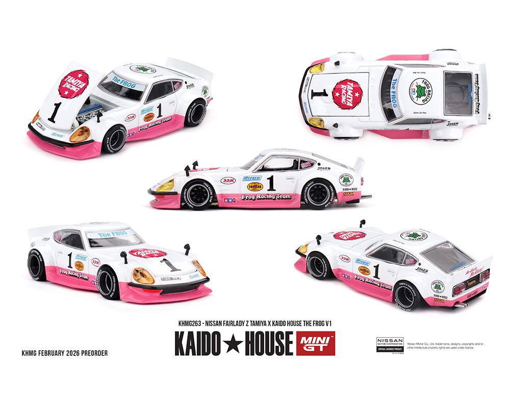 Preorder) Kaido House x Mini GT 1:64 Nissan Fairlady Z Tamiya x