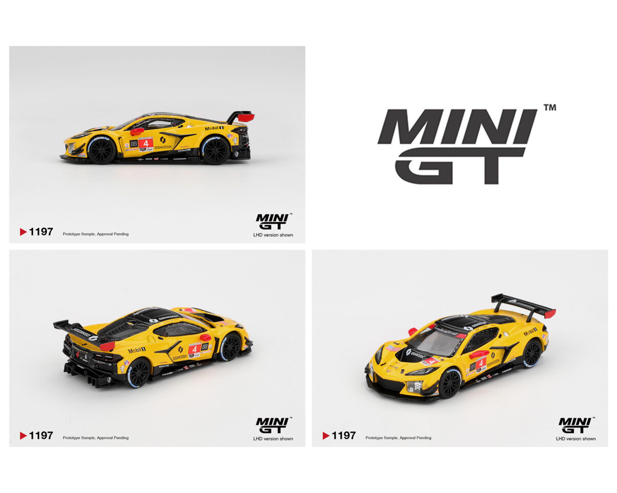 Preorder) Mini GT 1:64 Chevrolet Corvette Z06 GT3.R #4 Corvette