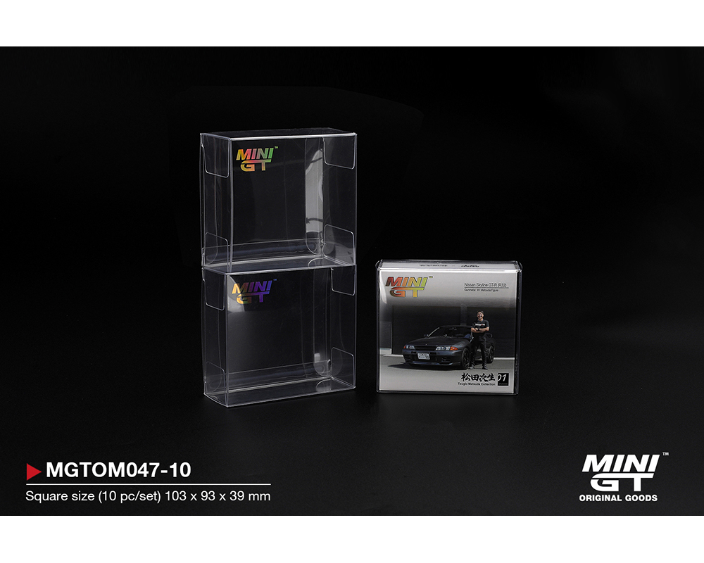 (Preorder) Mini GT 1:64 Box Protector Type C Pack of 10 Pcs for Square Box Size - Image 2