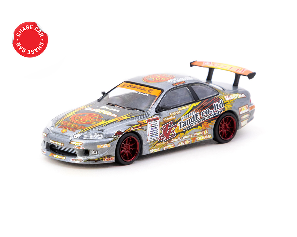 (Preorder) Tarmac Works 1:64 Vertex Ridge TE3006 Soarer Chrome Red - Special Edition - GLOBAL64 - Image 2