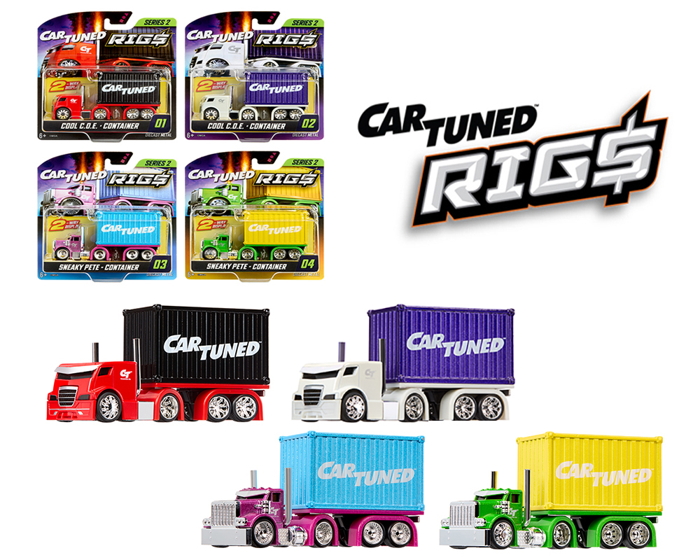 (Preorder) CarTuned 1:64 Container Rigs Series 2 - Assortment