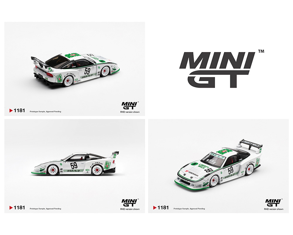 Preorder) Mini GT 1:64 Nissan LB-Silhouette 180SX - White - M & J