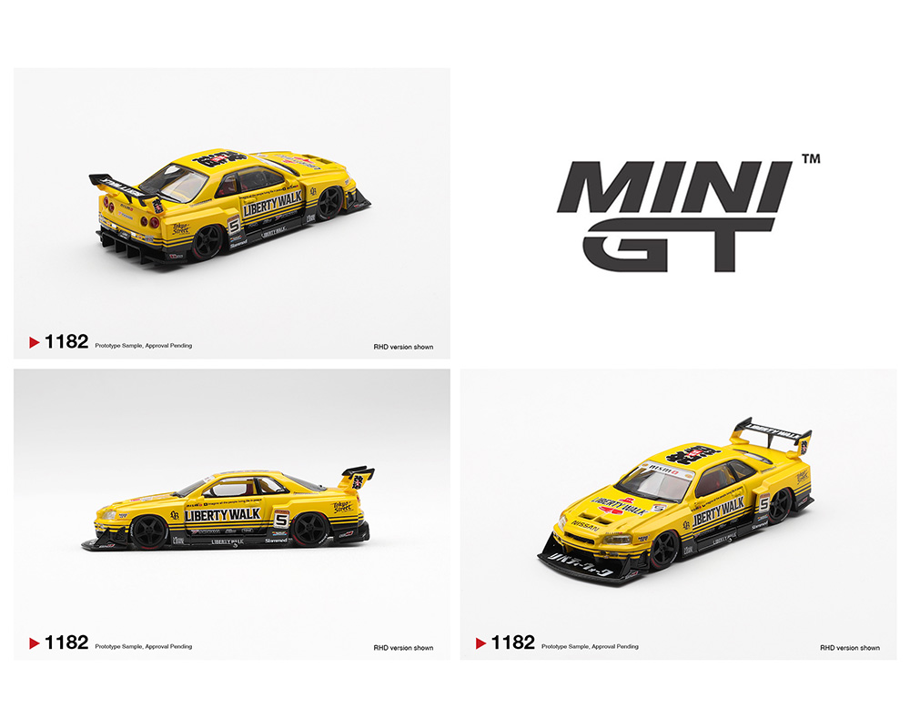 Preorder) Mini GT 1:64 Nissan LB-ER34 Super Silhouette SKYLINE