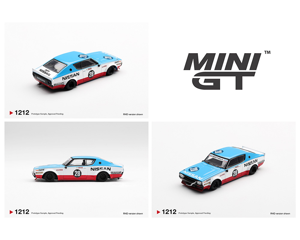 Preorder) Mini GT 1:64 Nissan Skyline Kenmeri Liberty Walk Nissan