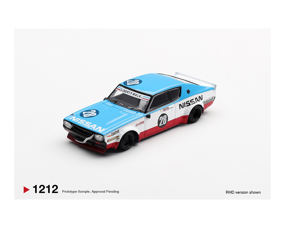 Preorder) Mini GT 1:64 Nissan Skyline Kenmeri Liberty Walk Nissan