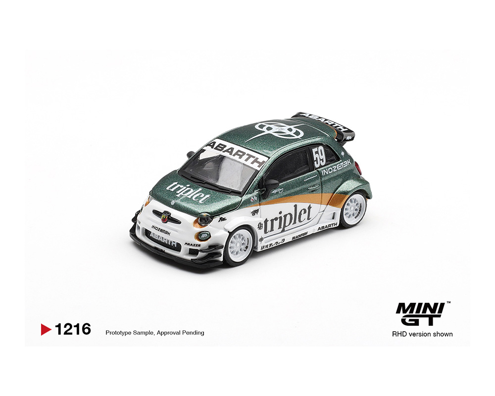 (Preorder) Mini GT 1:64 Abarth 595 LB-WORKS TY Edition - Image 2
