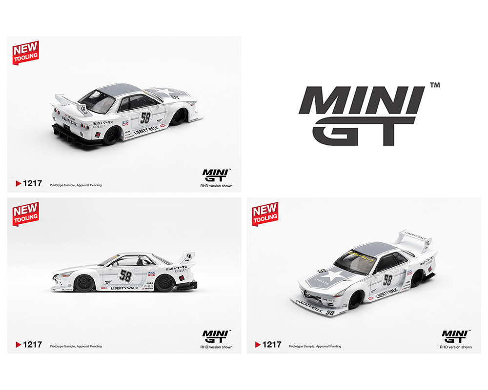 Preorder) Mini GT 1:64 Nissan GT-R32 LB-Kaido Works TAS 2025 - M