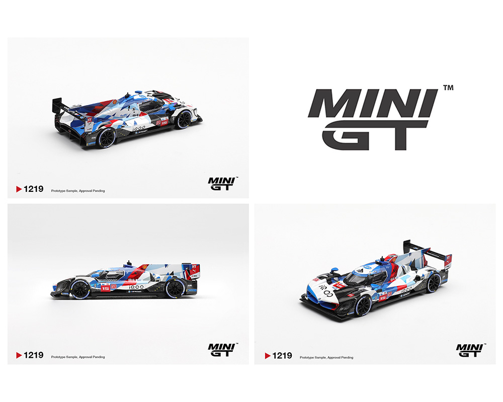 Preorder) Mini GT 1:64 BMW M Hybrid V8 Hypercar #15 BMW M TEAM WRT