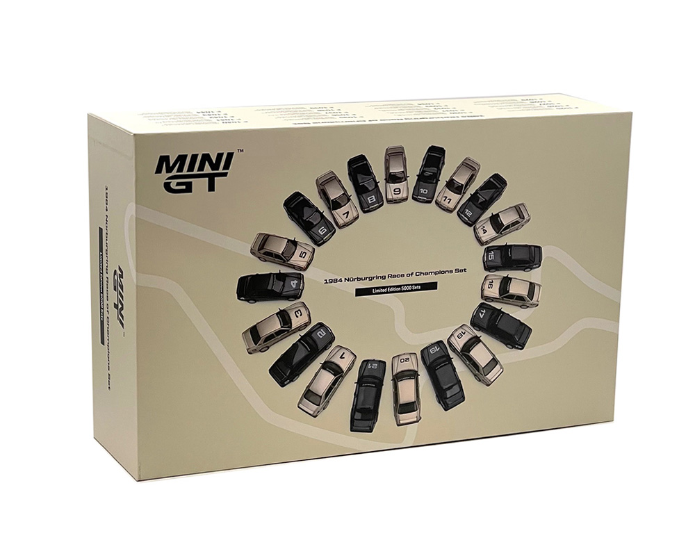Mini GT 1:64 1984 Nürburgring Race of Champions 20 Cars Set