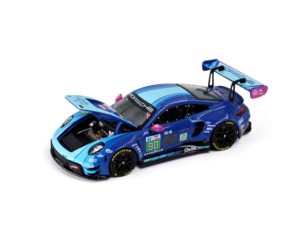 Preorder) Trends Hobby 1:64 Porsche 911 GT3 R Le Man 24H 2025 #90