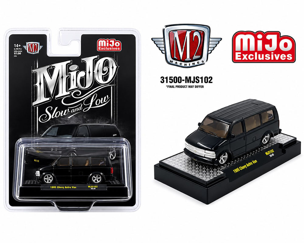 M2 ウォルマート限定 - 1995　シェビー・アストロバン M2 ウォルマート限定 - 1995 シェビー・アストロバン M2 Machines 1:64