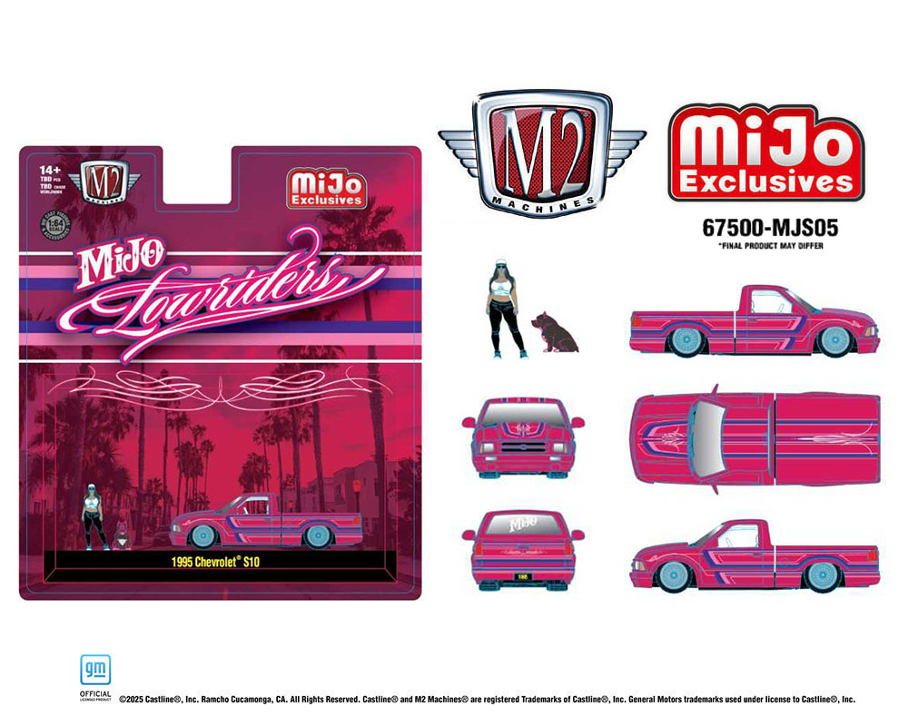 Preorder) M2 Machines 1:64 Diorama Series 1995 Chevrolet S10