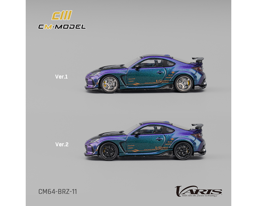 Preorder) CM Model 1:64 SUBARU BRZ Varis - Chroma Flair - Limited