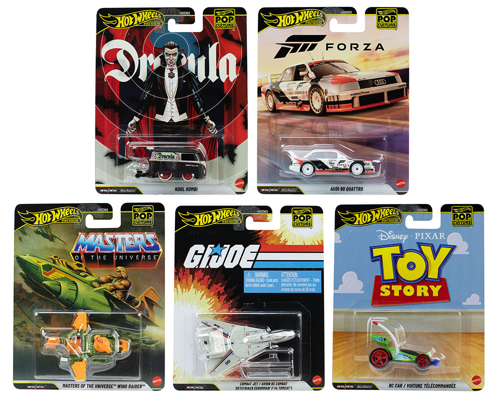 Preorder) Hot Wheels 1:64 Pop Culture R Case 2026 Assortment - M