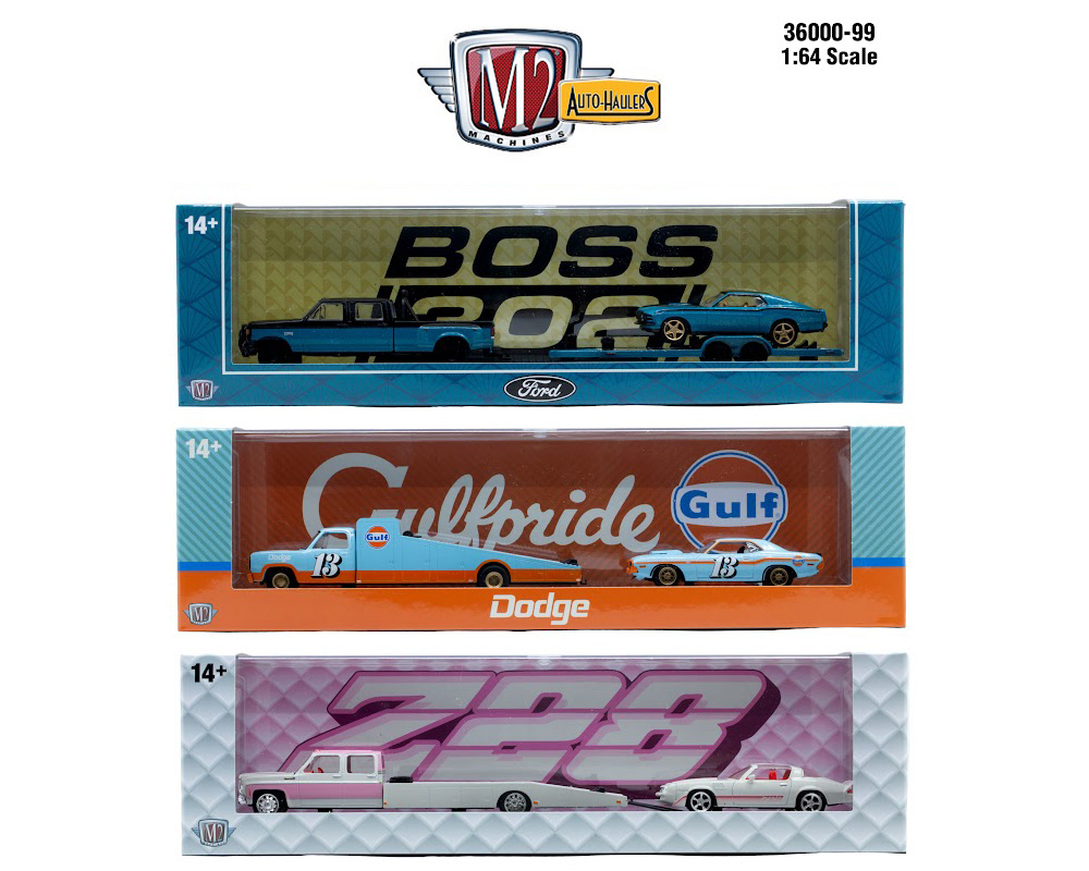 (Preorder) M2 Machines 1:64 Auto-Haulers Release 99 Assortment