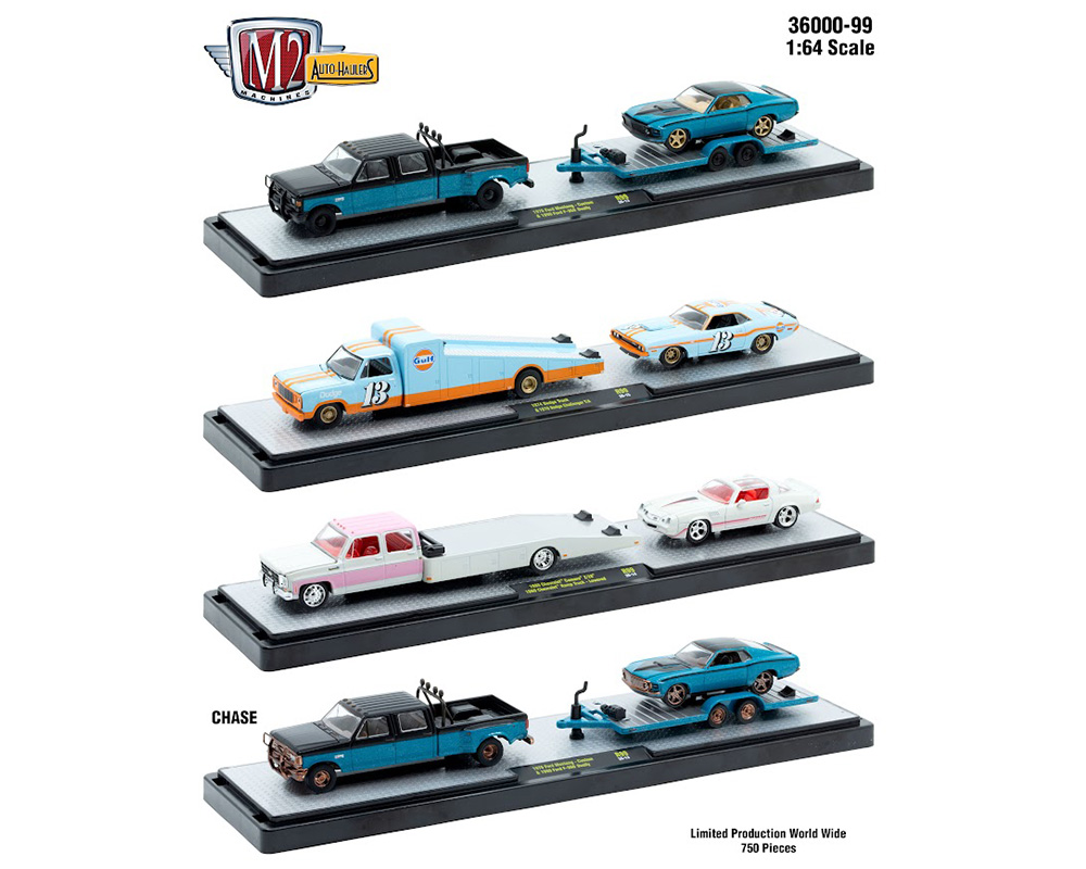(Preorder) M2 Machines 1:64 Auto-Haulers Release 99 Assortment - Image 2
