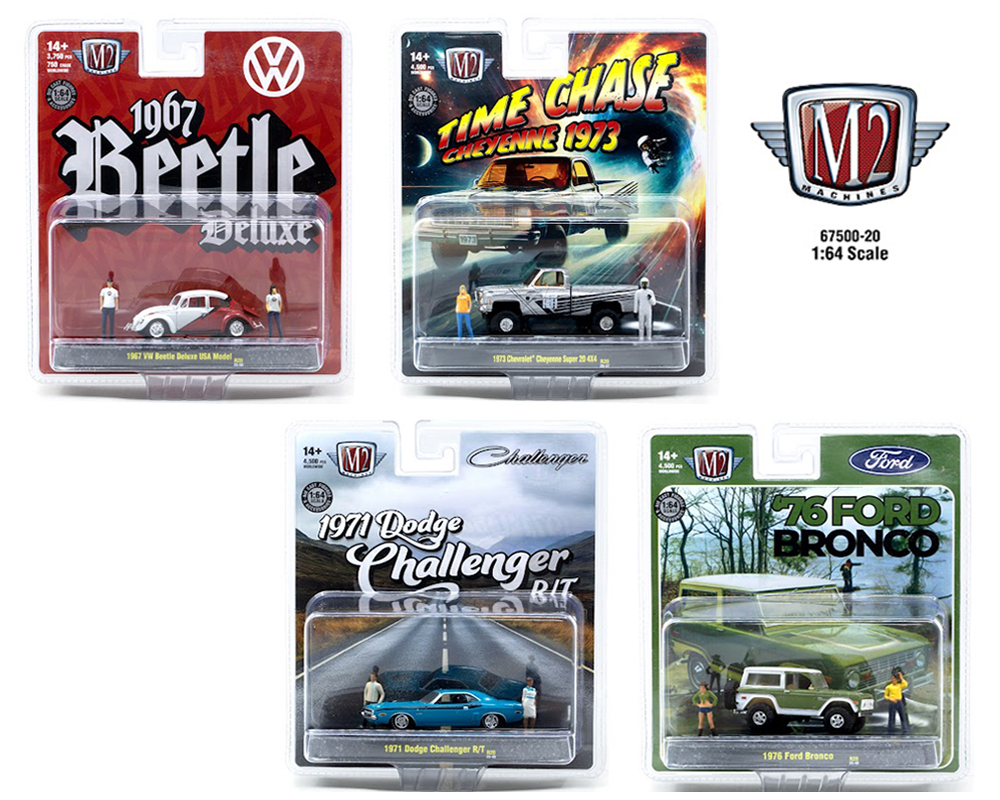 (Preorder) M2 Machines 1:64 Diorama 2026 Release 20 Assortment