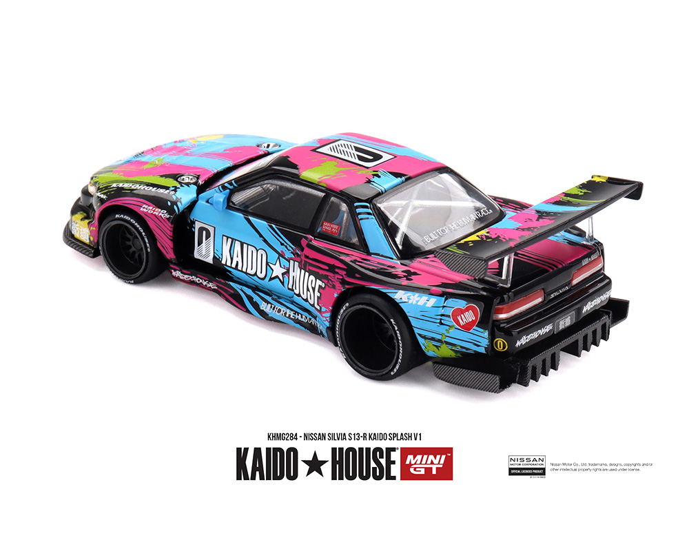 (Preorder) Kaido House x Mini GT 1:64 Nissan Silvia S13-R Kaido Splash V1- Limited Edition - Image 2