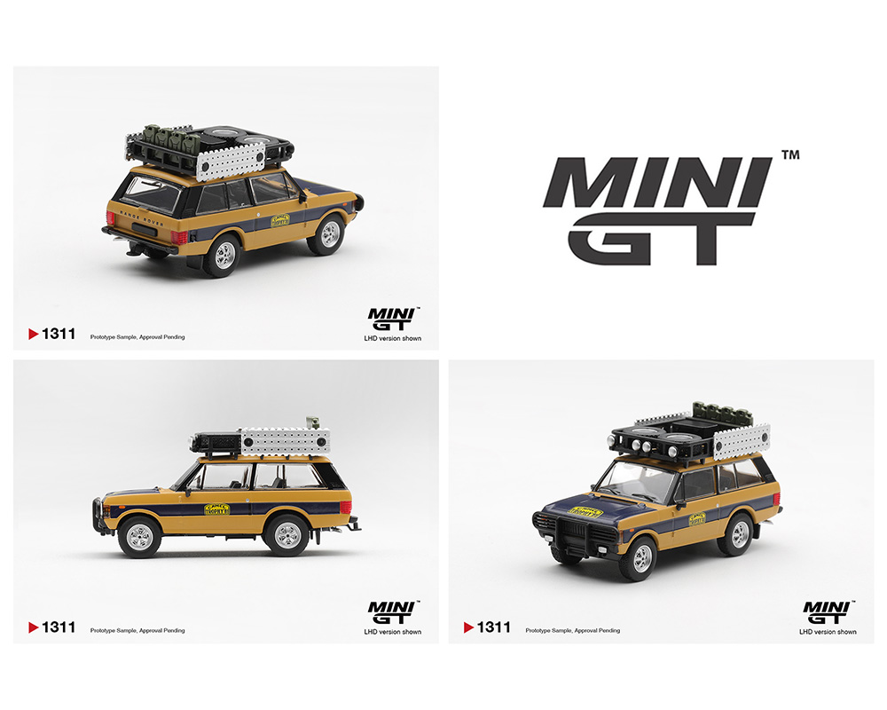 (Preorder) Mini GT 1:64 Range Rover 1981 Camel Trophy Sumatra N.Sudmann & F.Hofmann