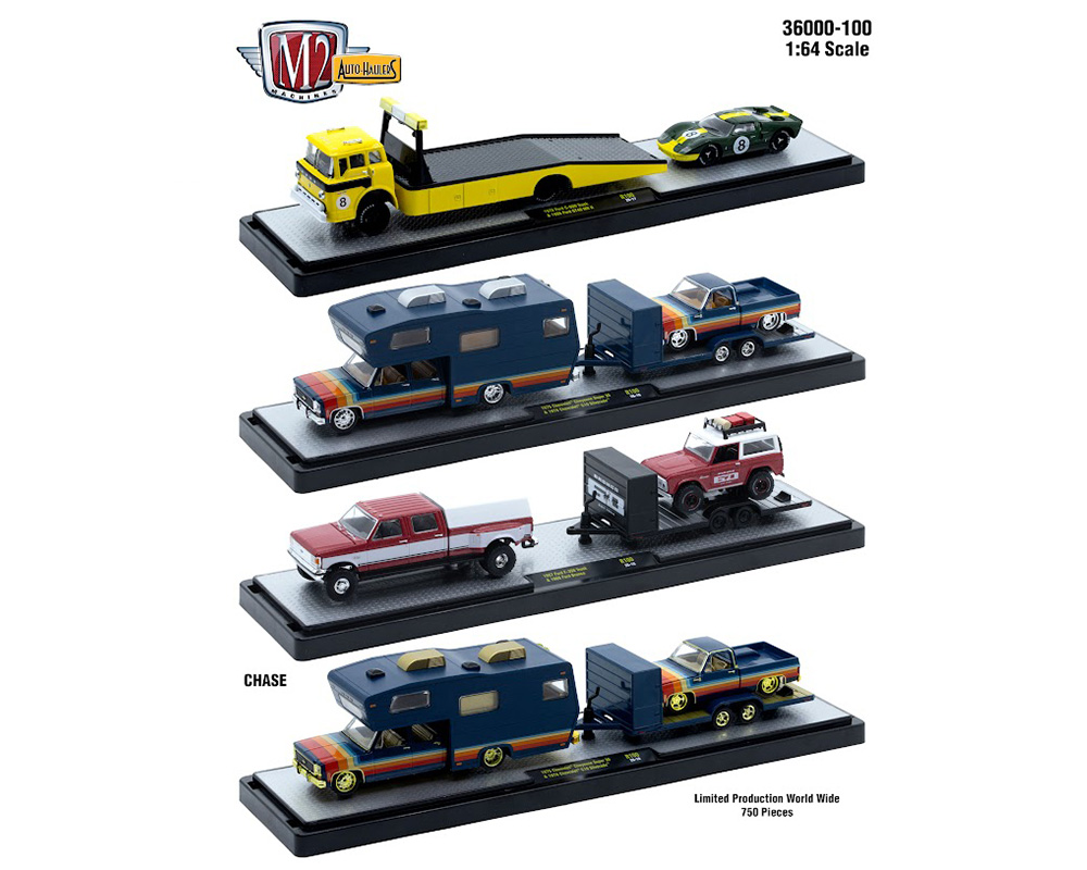 (Preorder) M2 Machines 1:64 Auto-Haulers Release 100 Assortment - Image 2