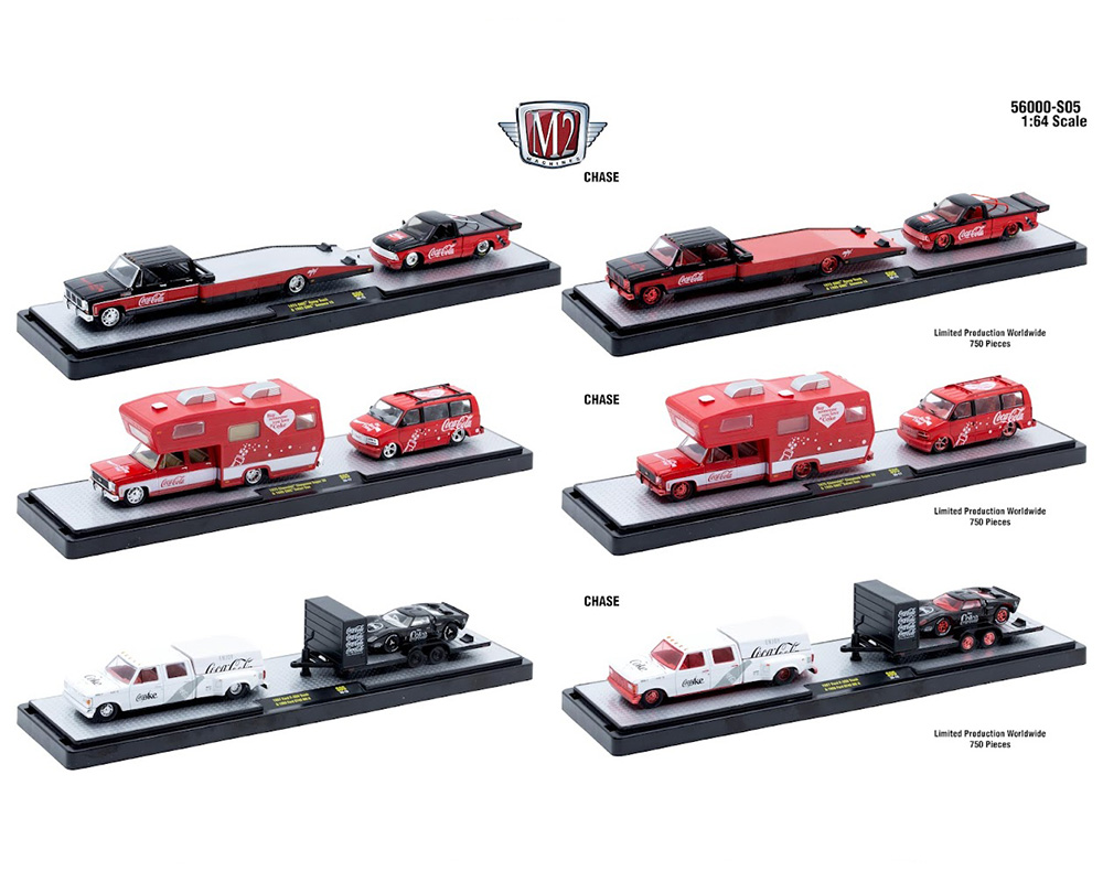(Preorder) M2 Machines 1:64 Auto-Haulers Coca-Cola Release S05 Assortment - Image 2