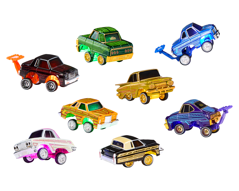 CarTuned 1:64 Lowriders SHOW GLOW Series 3 Assortment of 8 Styles