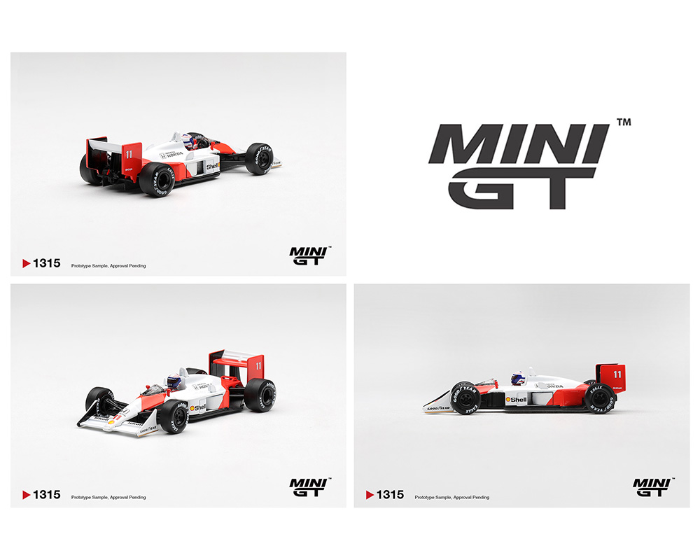 (Preorder) Mini GT 1:64 McLaren MP4/4 #11 Alain Prost 1988 Canadian Grand Prix 2nd Place- Limited Edition