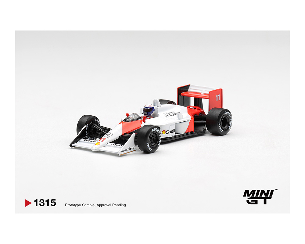 (Preorder) Mini GT 1:64 McLaren MP4/4 #11 Alain Prost 1988 Canadian Grand Prix 2nd Place- Limited Edition - Image 2