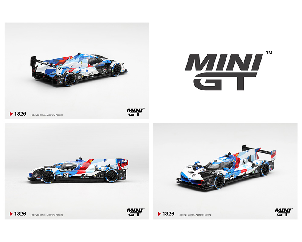 (Preorder) Mini GT 1:64 BMW M Hybrid V8 GTP #24 BMW M Team RLL 2024 IMSA Daytona 24 Hrs - Limited Edition