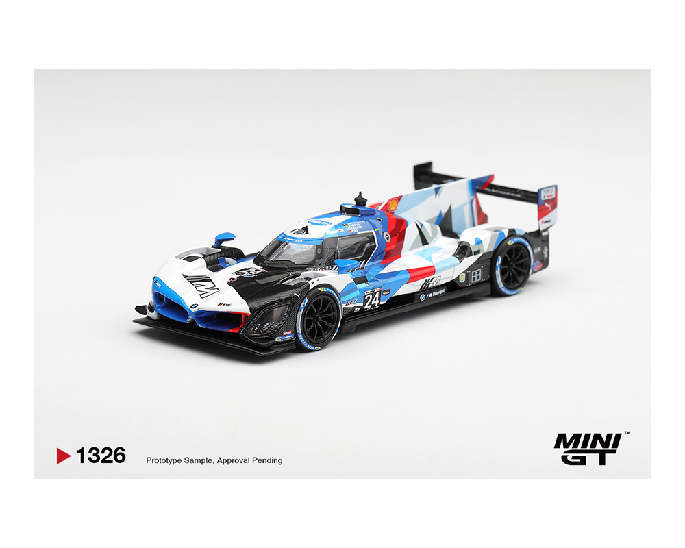 (Preorder) Mini GT 1:64 BMW M Hybrid V8 GTP #24 BMW M Team RLL 2024 IMSA Daytona 24 Hrs - Limited Edition - Image 2