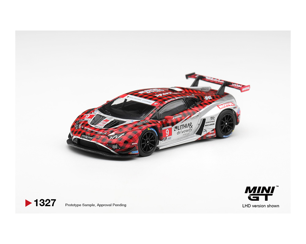 (Preorder) Mini GT 1:64 Lamborghini Huracan GT3 EVO2 #9 Pfaff Motorsports 2025 IMSA WeatherTech GTD Pro - Limited Edition - Image 2
