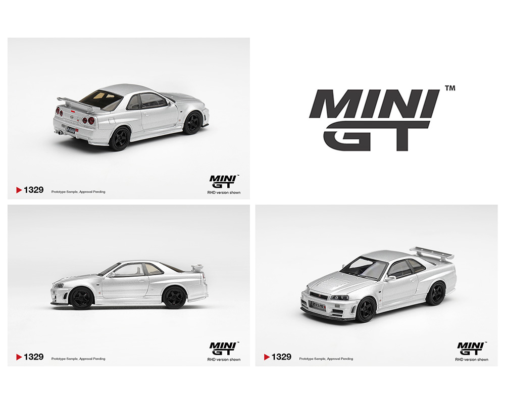 (Preorder) Mini GT 1:64 Nissan NISMO R34GT-R Z-tune Z-Tune Silver - Limited Edition