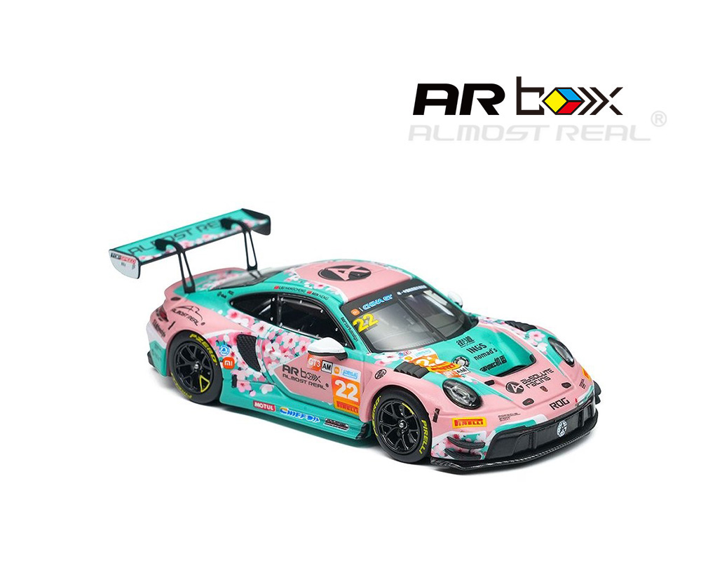 Preorder) Almost Real 1:64 ARbox Porsche 911 GT3 R 2026 China GT