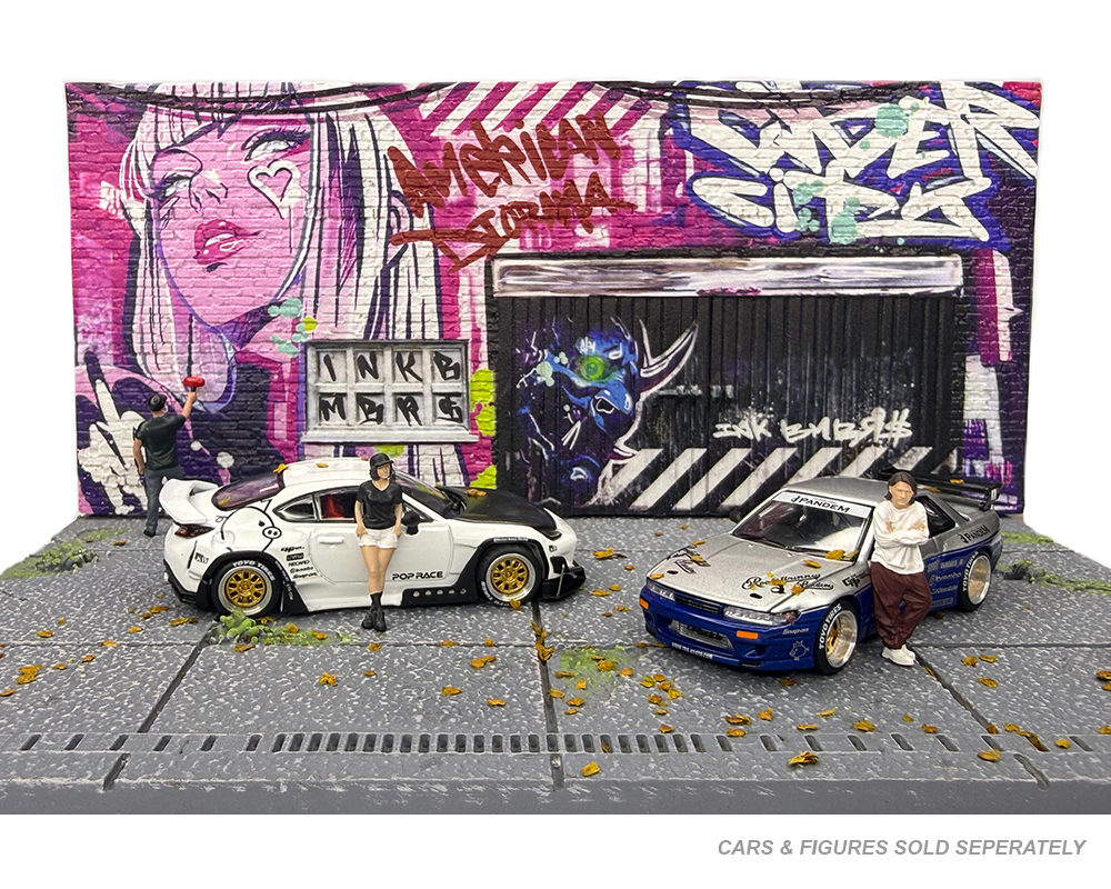 Preorder) American Diorama 1:64 MiJo Exclusives LA Street Art