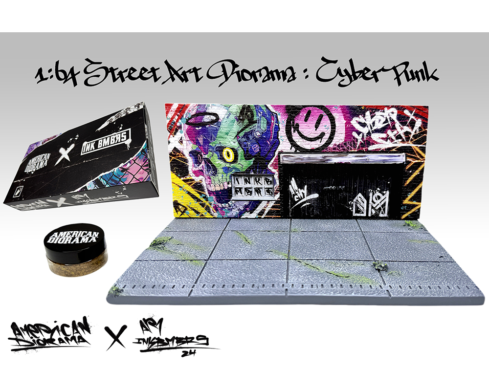 Preorder) American Diorama 1:64 MiJo Exclusives LA Street Art