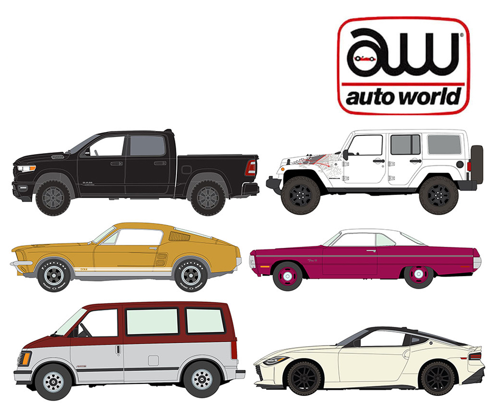 (Preorder) Auto World 1:64 2026 Premium Release 4 Assortment Version A