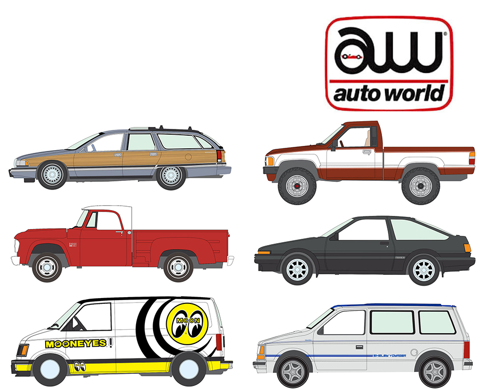 (Preorder) Auto World 1:64 2026 Premium Release 5 Assortment Version B