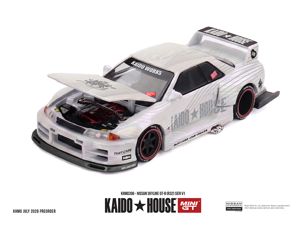 (Preorder) Kaido House x Mini GT 1:64 Nissan Skyline GT-R (R32) SERI V1 - Image 2