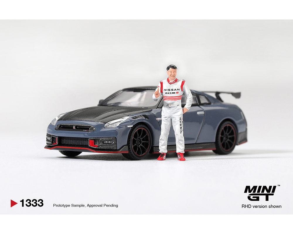 (Preorder) Mini GT 1:64 Nissan GT-R Nismo 2024 Tsukuba Production Car Lap Record W / Matsuda Figure Tsugio Matsuda Collection - Limited Editrion - Image 2
