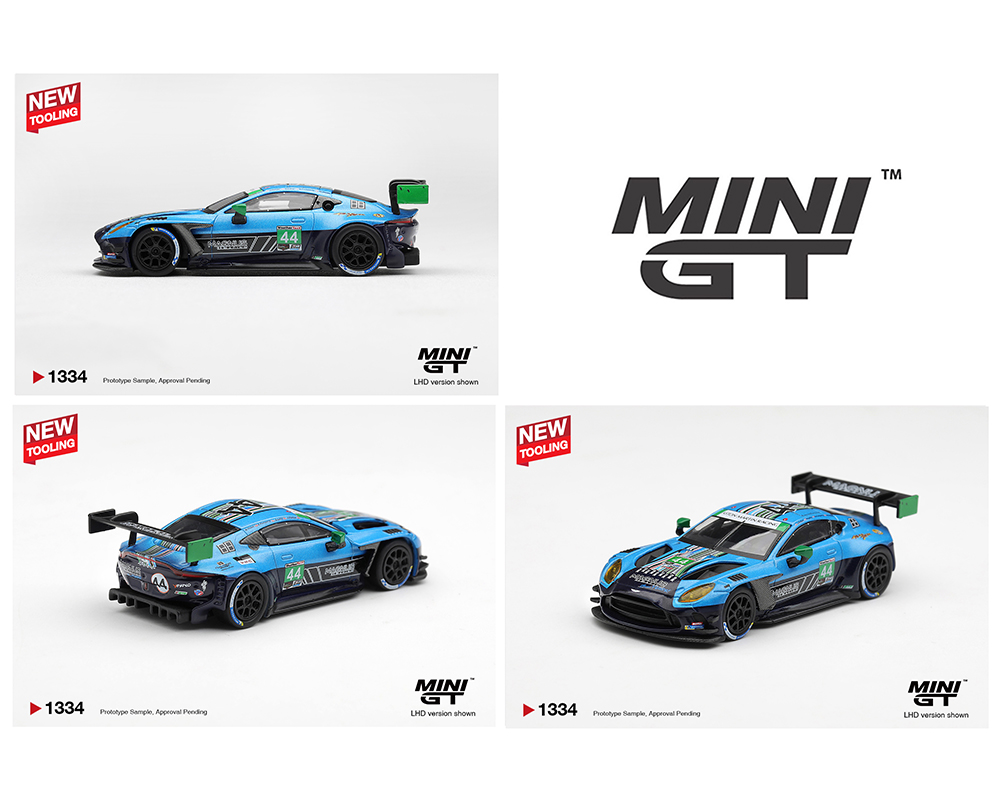 (Preorder) Mini GT 1:64 Aston Martin Vantage GT3 Evo #44 Magnus Racing 2025 IMSA Daytona 24 Hrs - Limited Edition
