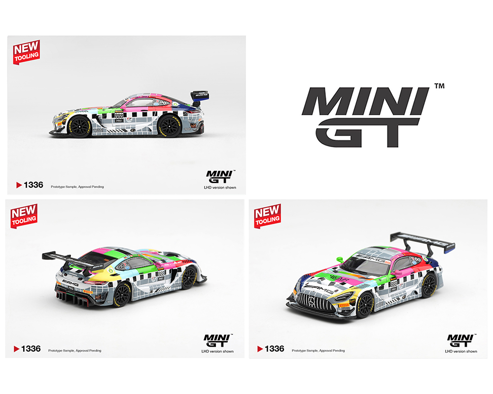 (Preorder) Mini GT 1:64 Mercedes-AMG GT3 #888 Mercedes-AMG Team GMR Meguiar´s Bathurst 12 Hour 2025 - Limited Edition
