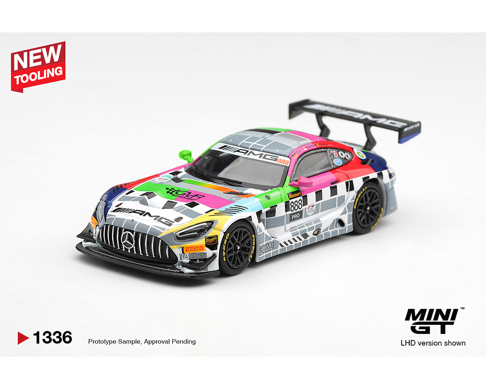(Preorder) Mini GT 1:64 Mercedes-AMG GT3 #888 Mercedes-AMG Team GMR Meguiar´s Bathurst 12 Hour 2025 - Limited Edition - Image 2